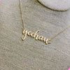 YEEHAW necklace in gold