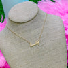 HOWDY necklace in gold